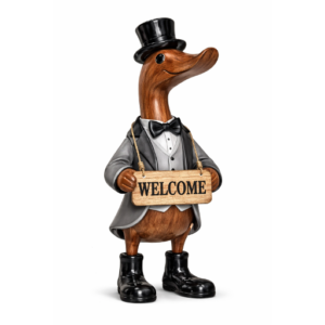 "Welcome" - Ente, Größe M, 30cm