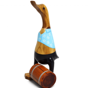Prost! Die Biertrinker Ente, 25cm hoch