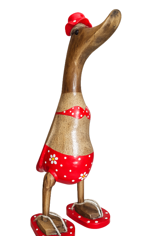 Die Strand Ente Big Ruby, 35cm hoch