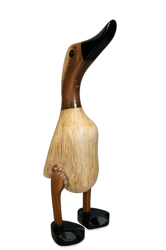 Die Schwarzfuss Ente, 25cm hoch