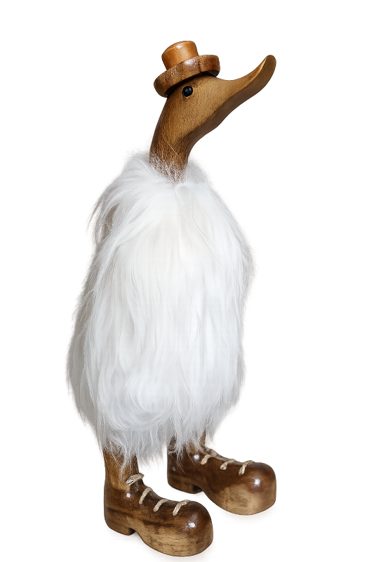 Die Schafspelz Ente, 25cm hoch
