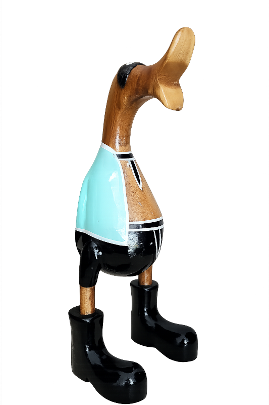Die Quassel-Ente, 25cm hoch