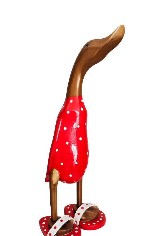 Die Punkte Ente, 45cm hoch