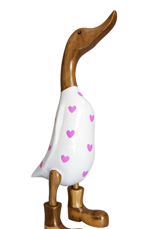 Die Herzblatt Ente, 45cm hoch
