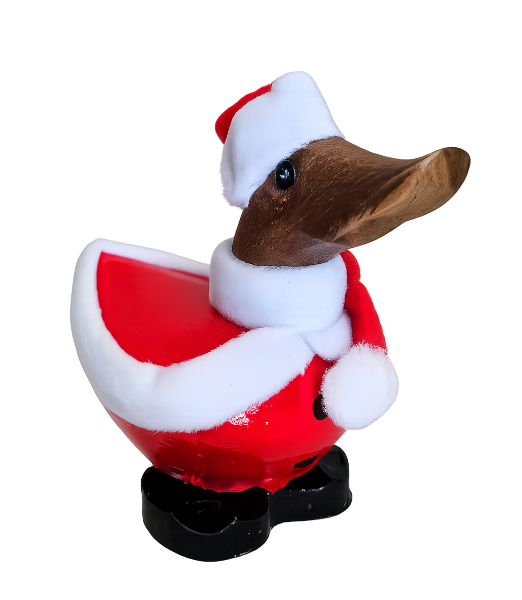 Die Mini Weihnachtsente, 11cm hoch