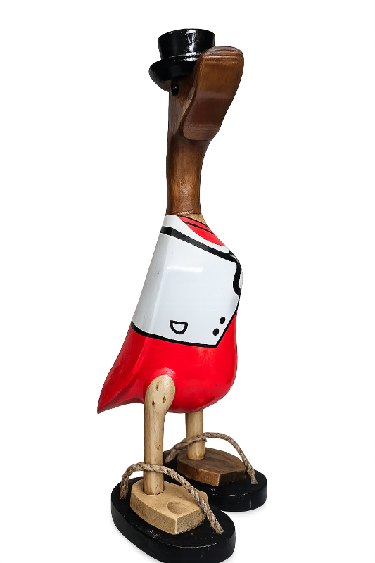Die Gentlemen Ente, 25cm hoch