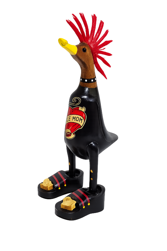 Die Punker Ente, 25cm hoch