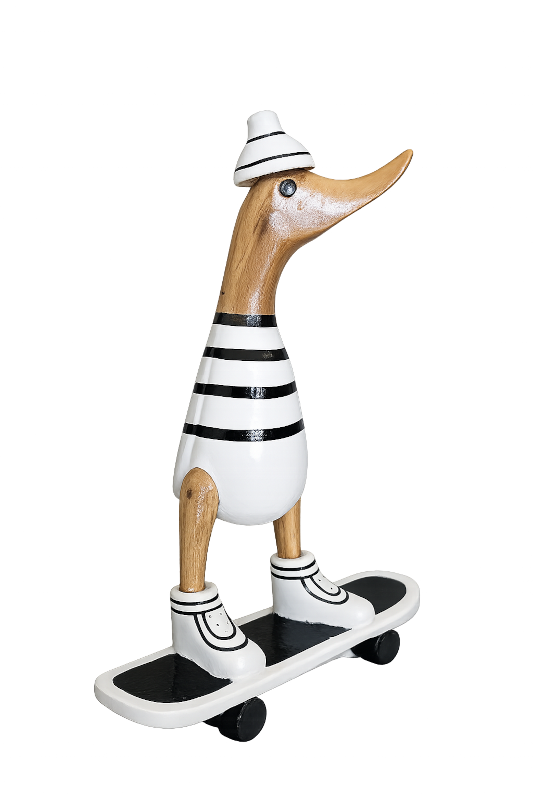 Rollerboy in schwarz, 25cm hoch