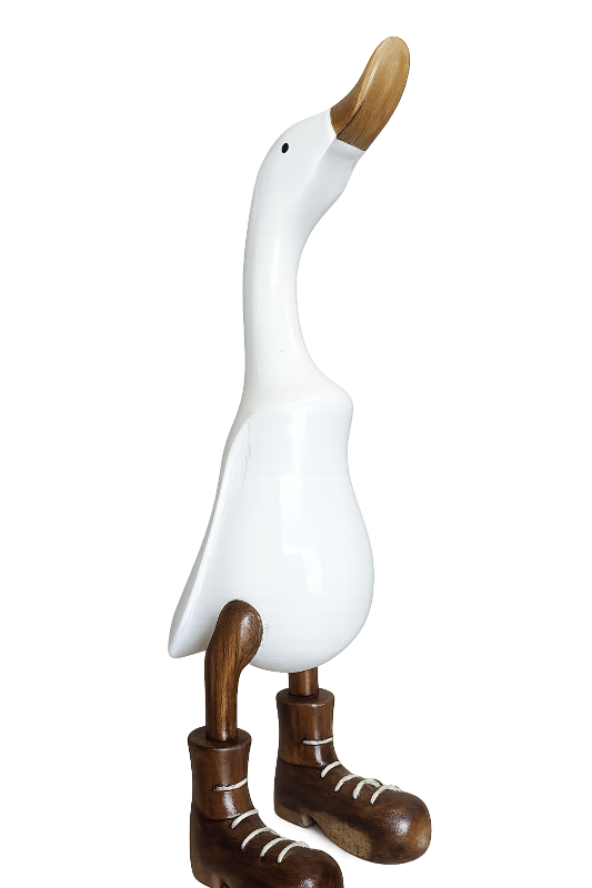 Die Weiße Ente, 40cm hoch