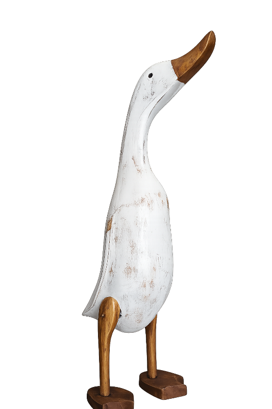 Die Weiße Ente, 45cm hoch