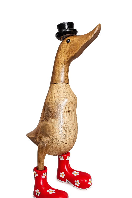 Der Blumenstiefel-Boss, 35cm hoch