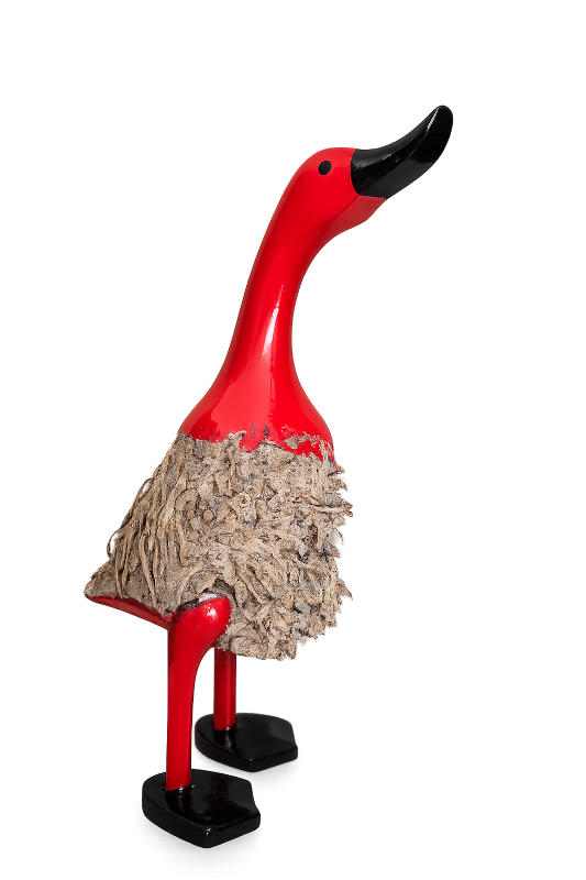 Die Red-Duck-District-Ente, 30cm hoch